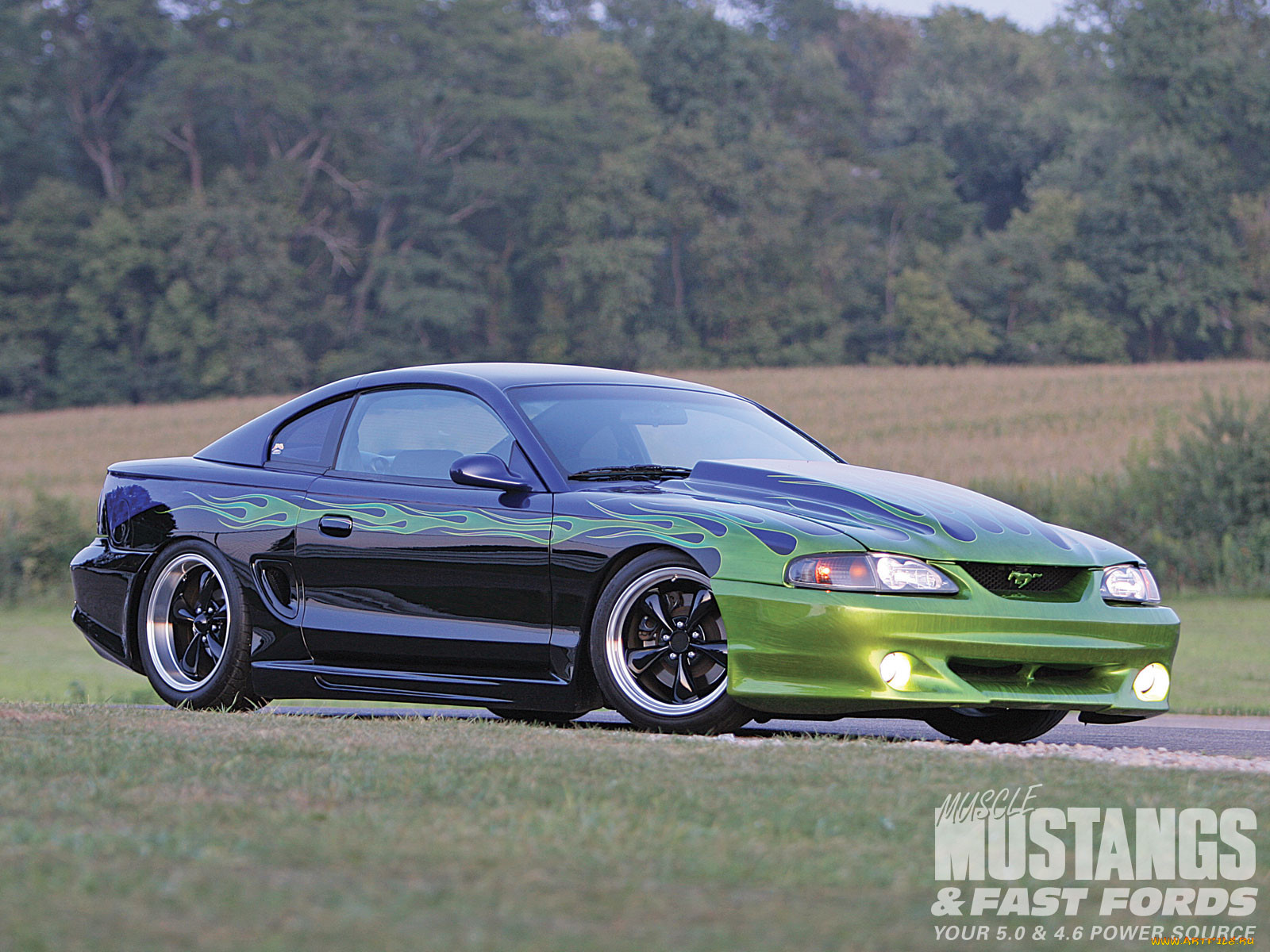 1998, ford, mustang, gt, 